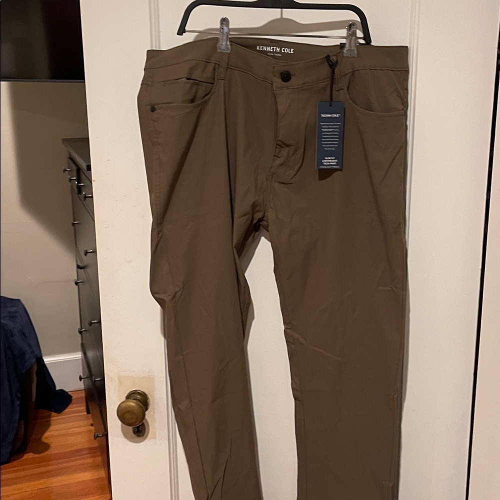 Kenneth Cole Tan Trousers